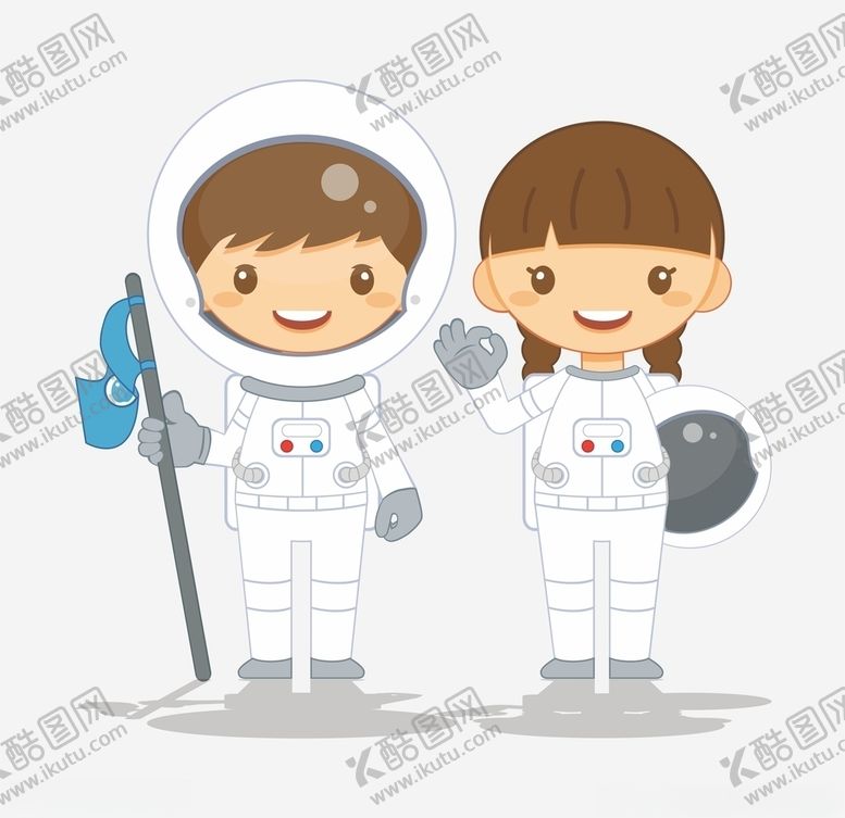 编号：52093609180921345443【酷图网】源文件下载-卡通宇航员