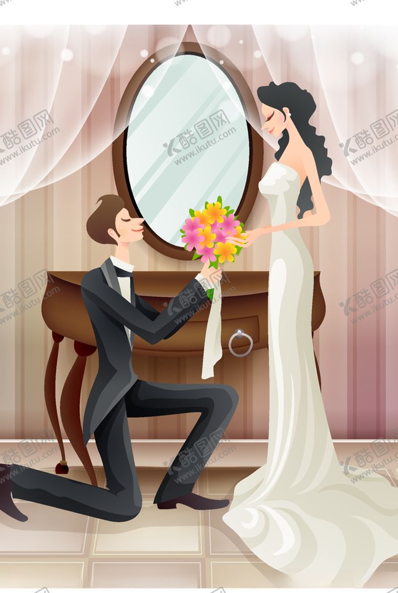 编号：35972309281337422504【酷图网】源文件下载-新郎新娘