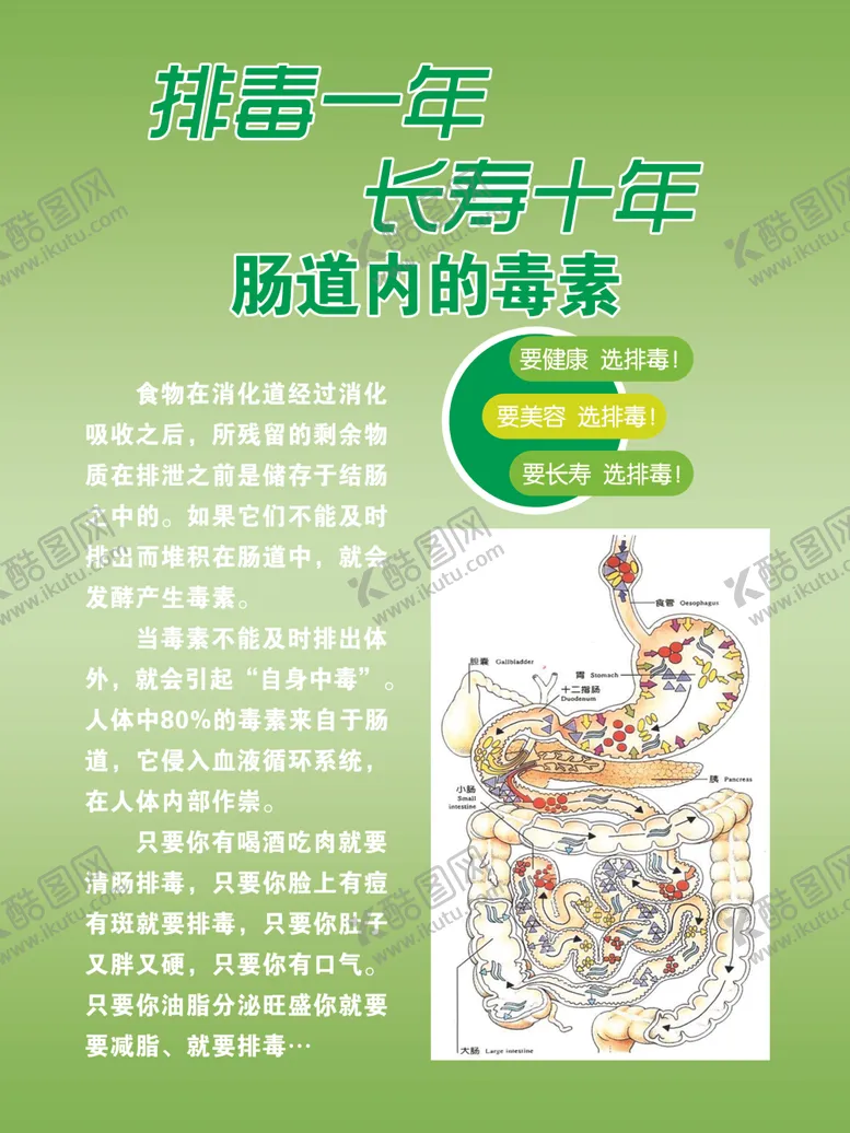 编号：59214807091837374266【酷图网】源文件下载-排毒排肠毒