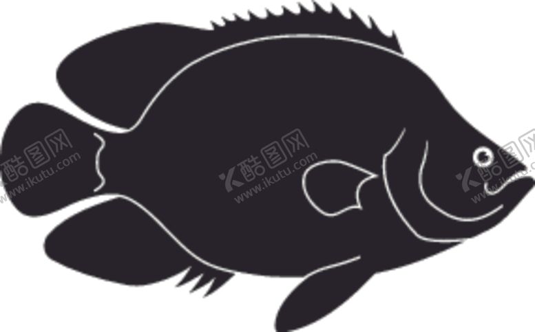 编号：71895107090654337566【酷图网】源文件下载-海洋生物系列海鱼