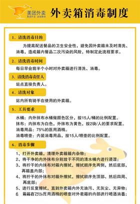 美团外卖管理制度