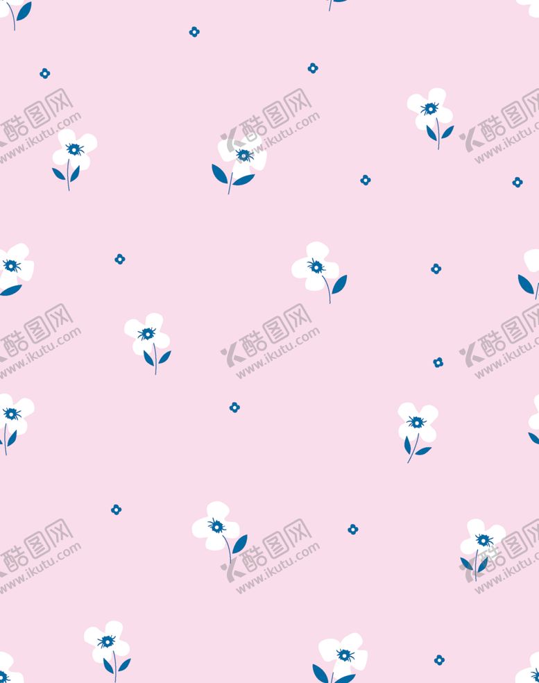 编号：93478307071433263469【酷图网】源文件下载-无缝小花