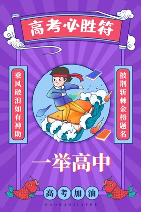 高考海报