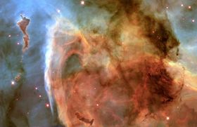 哈勃望远镜星空