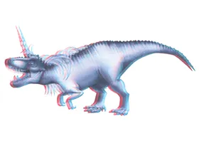 梦幻水彩恐龙图案