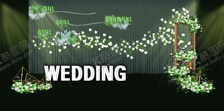 编号：66149510092101157163【酷图网】源文件下载-森系婚礼