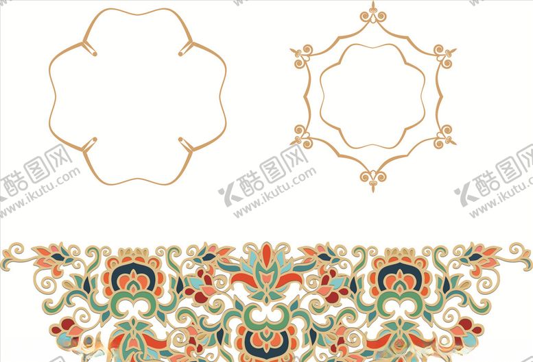 编号：86440809141131211450【酷图网】源文件下载-花纹花边欧式花纹欧美花纹