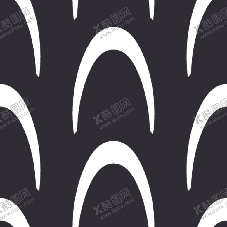 编号：14907907081438356870【酷图网】源文件下载-黑白简约花纹图案设计