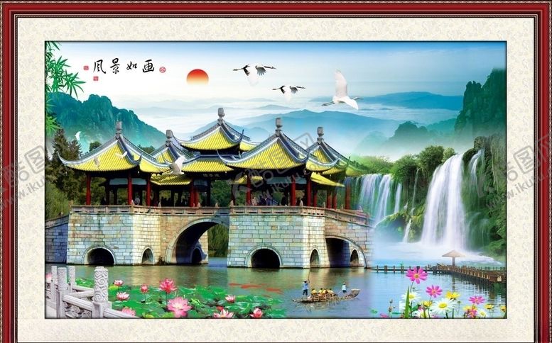 编号：91912707050604029998【酷图网】源文件下载-风景画装饰画