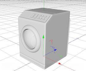 C4D模型洗衣机