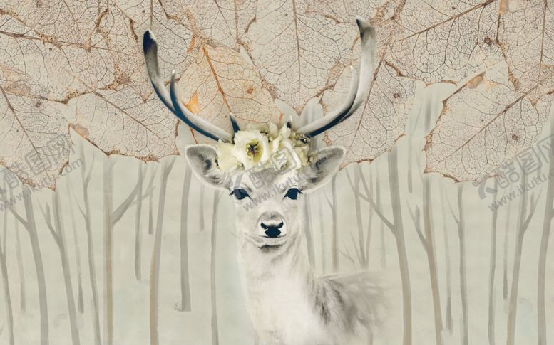 编号：98650710010311459935【酷图网】源文件下载-北欧背景墙