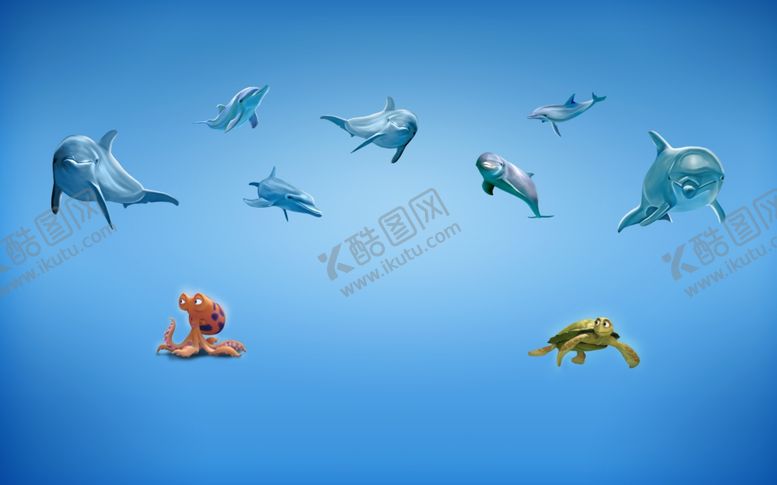 编号：51773610012215116855【酷图网】源文件下载-海豚