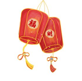 灯笼国潮国风节日