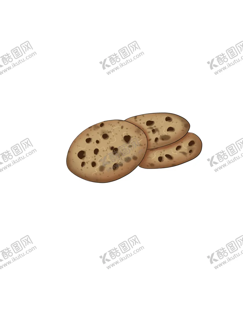 编号：30153307091415365526【酷图网】源文件下载-手绘奥利奥饼干