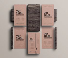 名片样机贴图便签模板