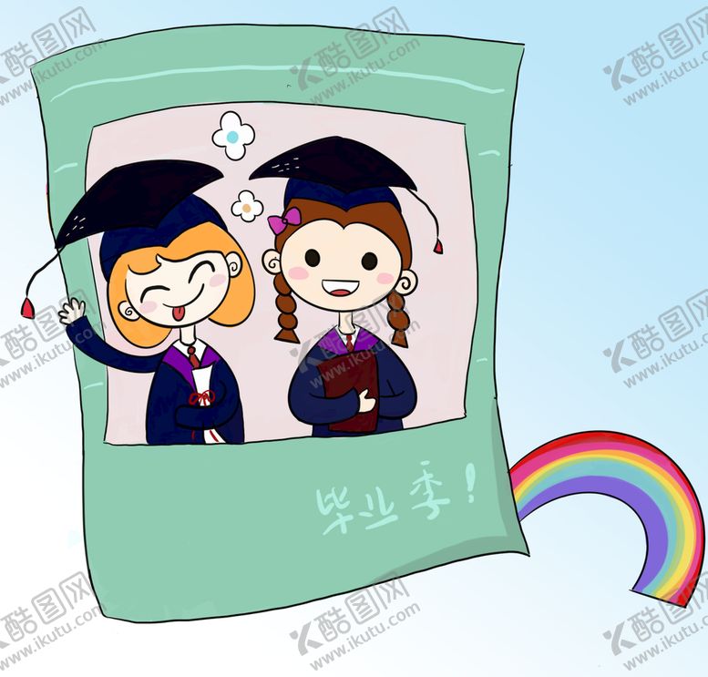 编号：49105209171325182078【酷图网】源文件下载- 毕业照女孩 