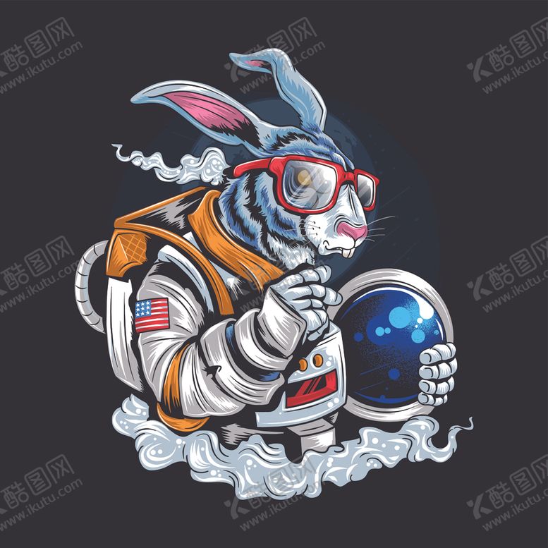 编号：78395409161128518678【酷图网】源文件下载-太空兔