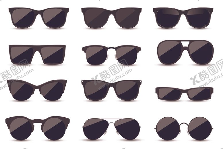 编号：25497510301952517491【酷图网】源文件下载-太阳镜合集
