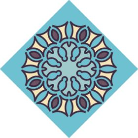 古典少数民族花纹底纹矢量现代复经边框