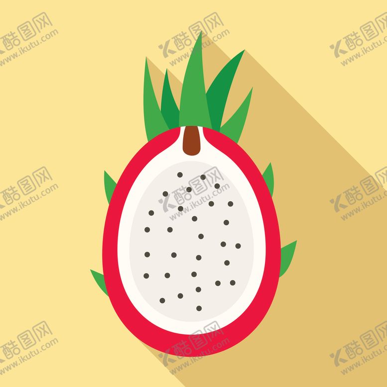 编号：88535101270011027122【酷图网】源文件下载-卡通火龙果