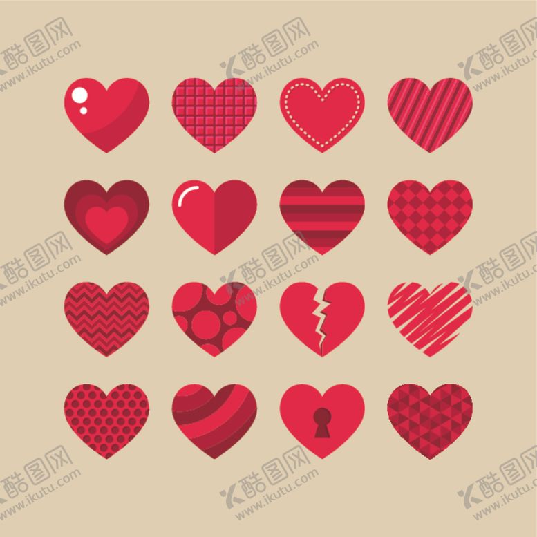 编号：46113506252347409233【酷图网】源文件下载-心形LOVE婚庆情人节