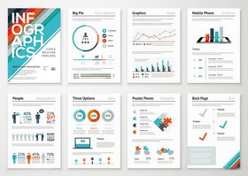 多样信息图表设计模板