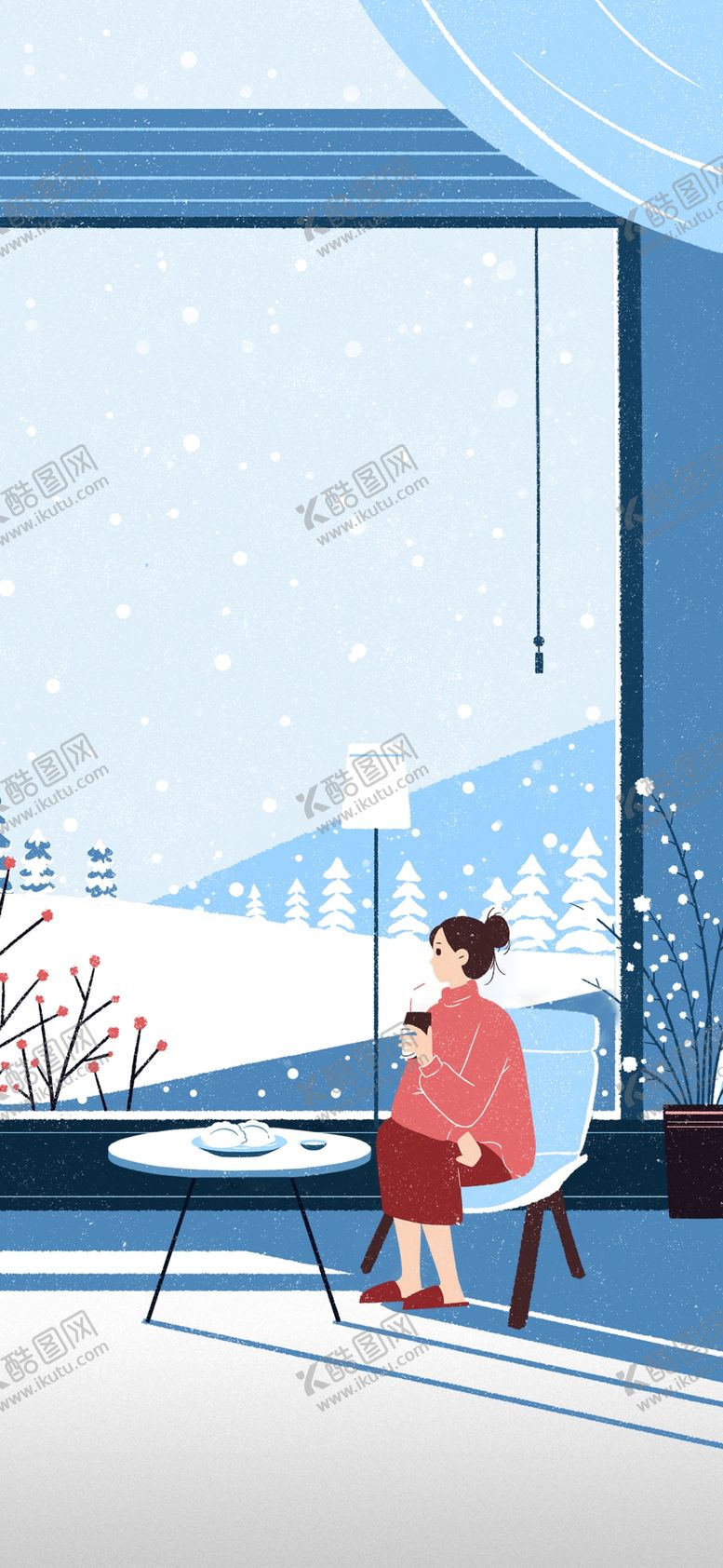 编号：88844401130200164629【酷图网】源文件下载-立冬小雪