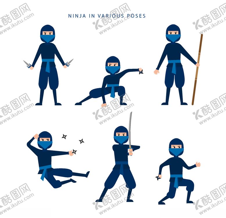 编号：43900110101445223932【酷图网】源文件下载-忍者