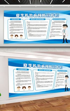 疾病预防展板