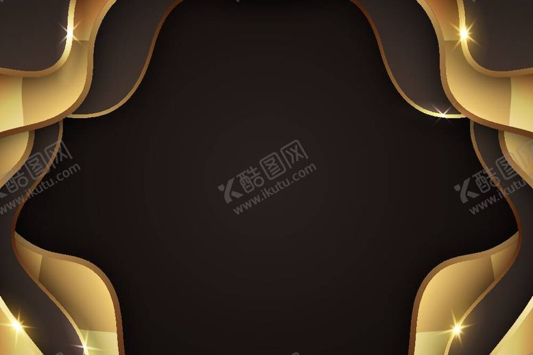 编号：78401910021354449413【酷图网】源文件下载-金色线条背景