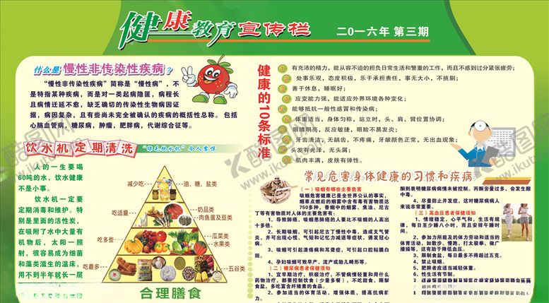 编号：69413809121455322717【酷图网】源文件下载-健康教育宣传栏