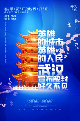 中国风古风建筑武汉城市印象