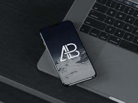 iphone样机手机效果图贴图