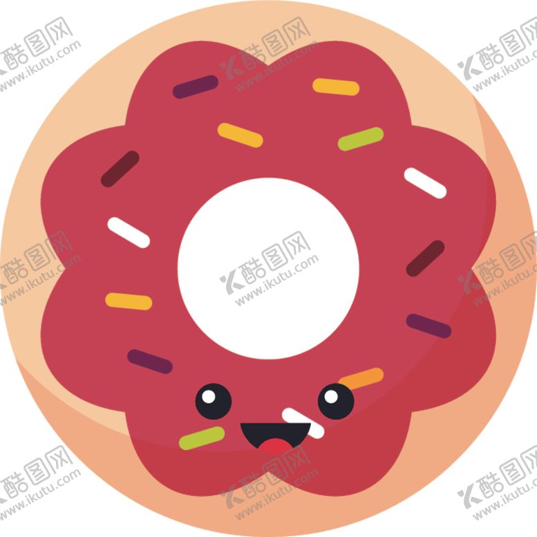 编号：55364510251655262625【酷图网】源文件下载-卡哇伊美食
