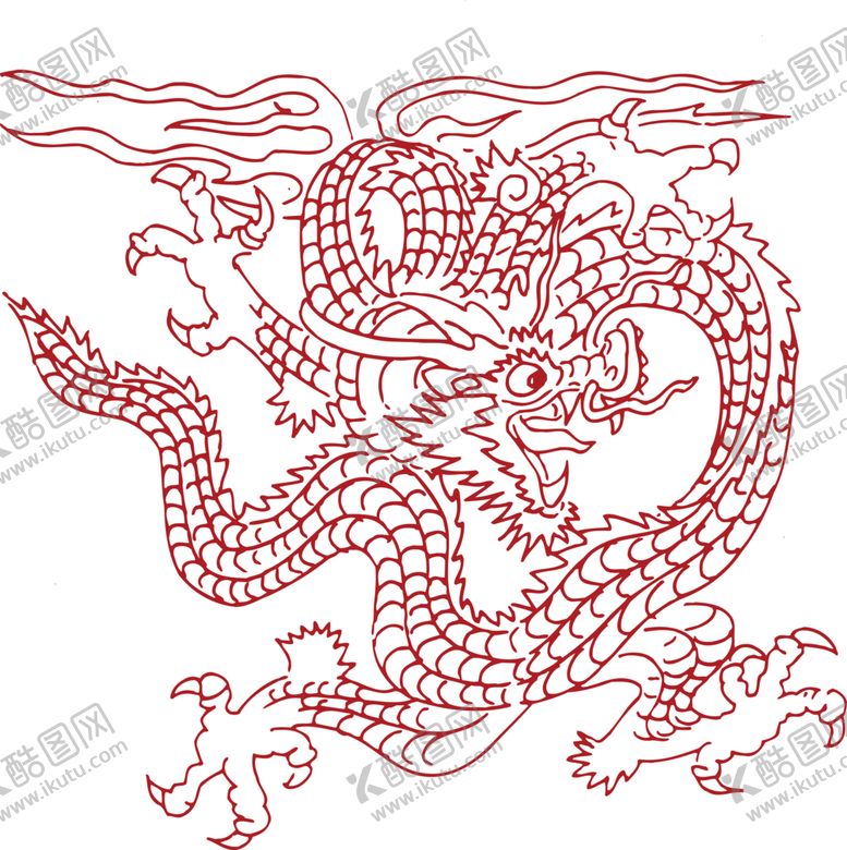 编号：14231301140358441805【酷图网】源文件下载-龙纹