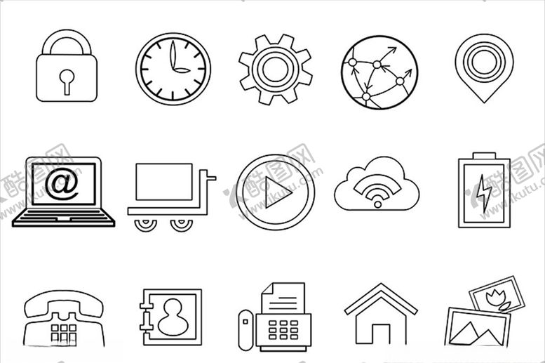 编号：81177310010303103267【酷图网】源文件下载-图标矢量图UI平面促销特卖