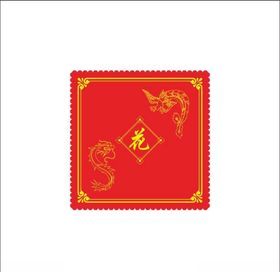手帕图样设计手帕系列之花手帕