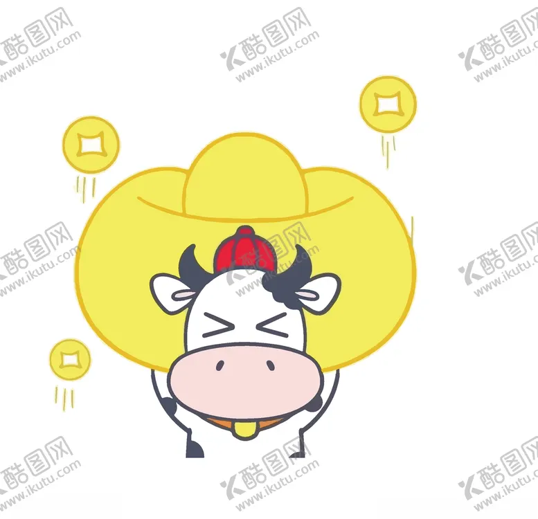 编号：75961604190227531213【酷图网】源文件下载-发财牛