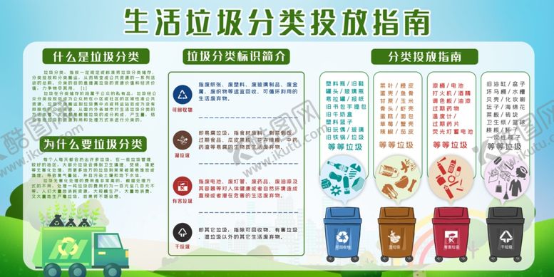 编号：22647709130148281221【酷图网】源文件下载-垃圾分类