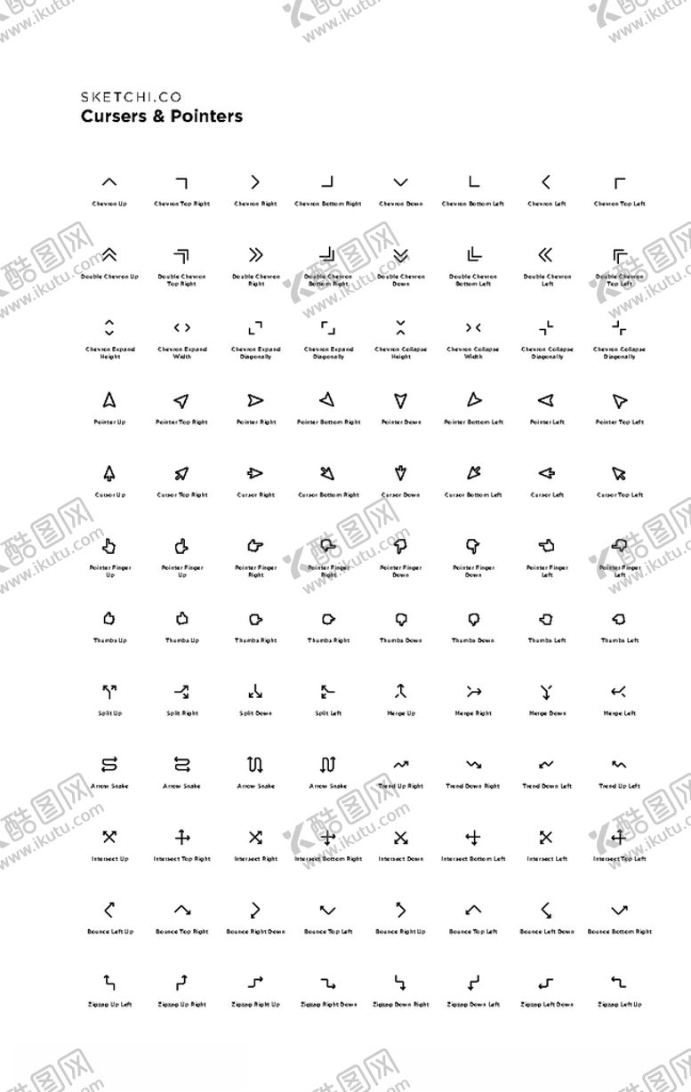 编号：75710507050717445890【酷图网】源文件下载-简易线性图标