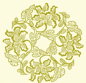 花纹图案装饰画