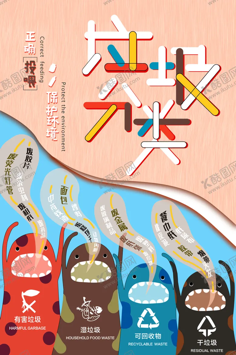 编号：75824909150829546748【酷图网】源文件下载-垃圾分类