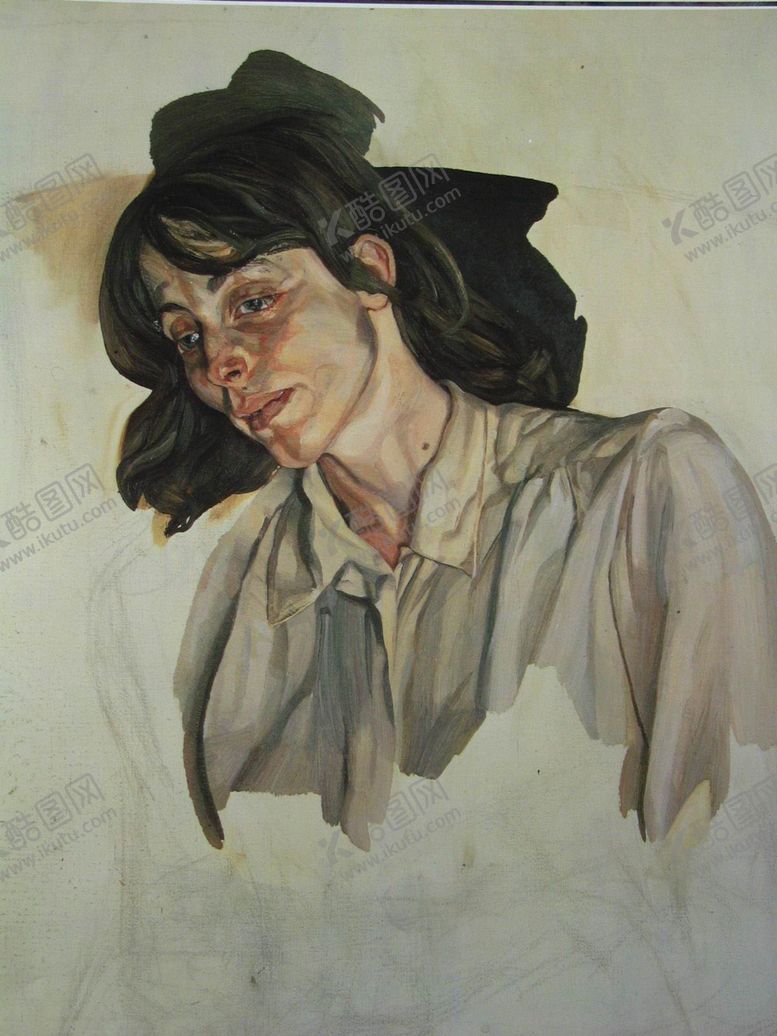 编号：93996910310943515099【酷图网】源文件下载-弗洛伊德抽象人物绘画