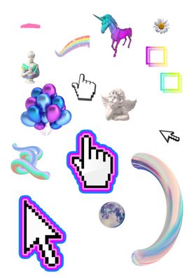 波板糖PNG素材