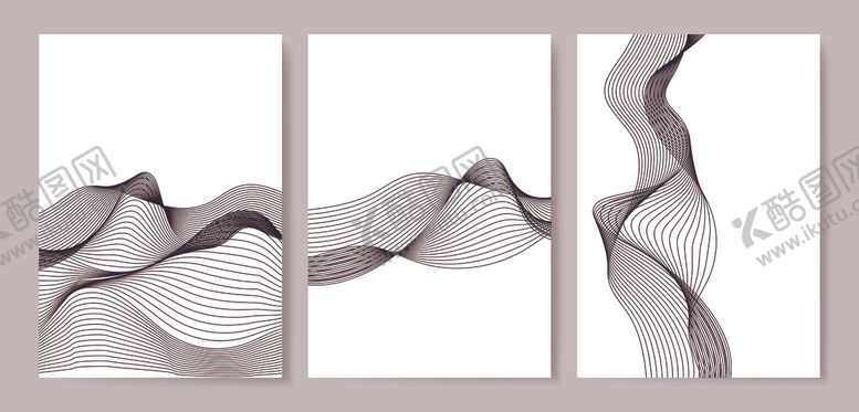 编号：44292610122315383043【酷图网】源文件下载-抽象曲线底纹