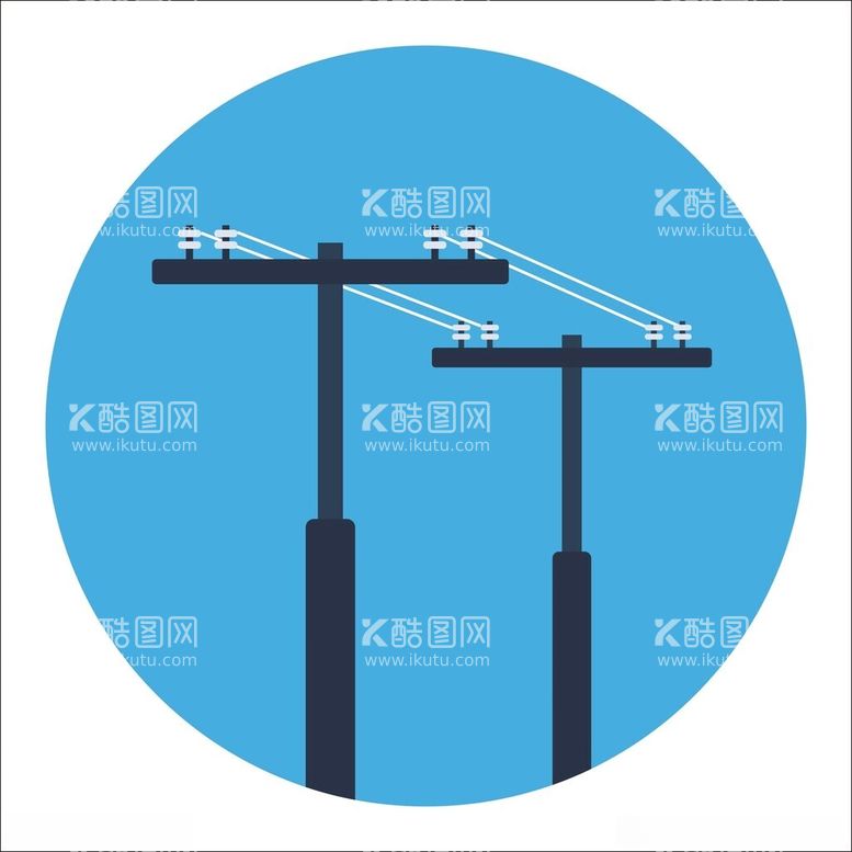 编号：19616812150015519949【酷图网】源文件下载-高压电线