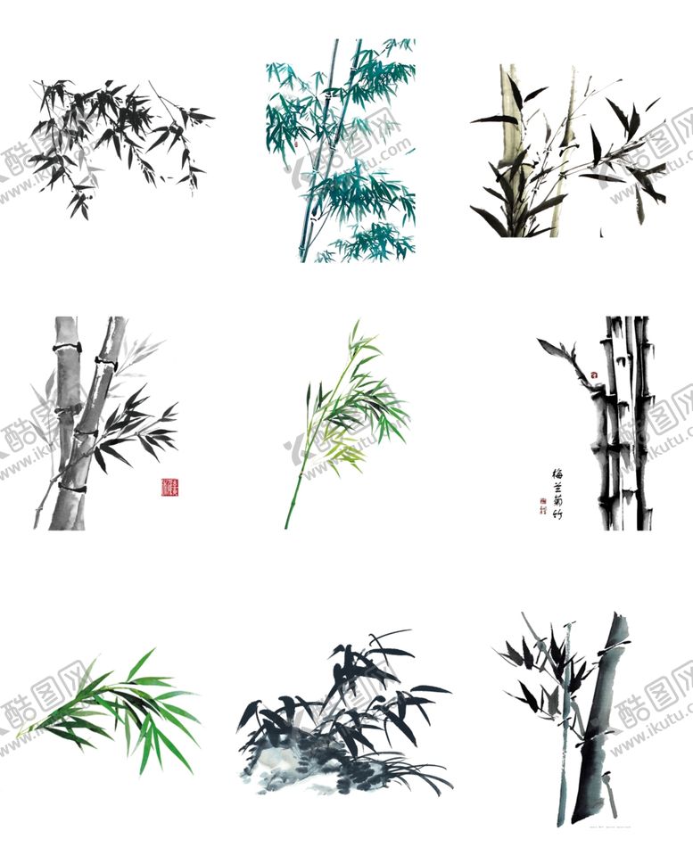 编号：38074709121124058689【酷图网】源文件下载-中国风竹子