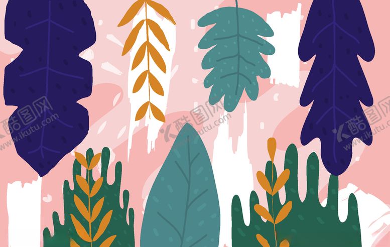 编号：37028510100522047471【酷图网】源文件下载-叶子背景
