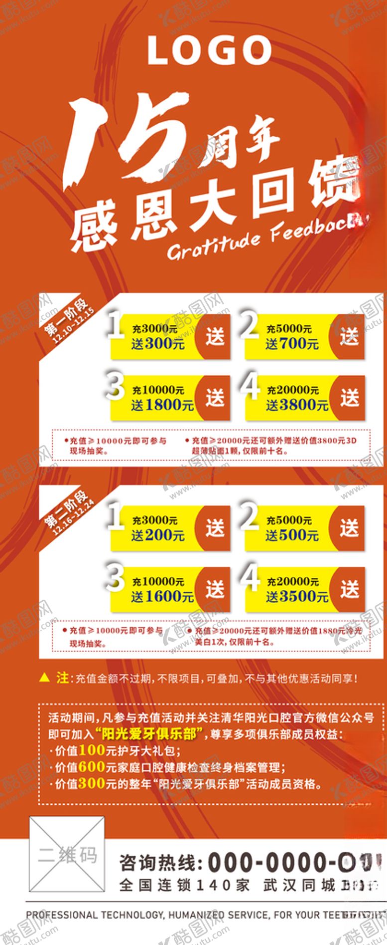 编号：13971007011206308056【酷图网】源文件下载-感恩回馈充值活动展架