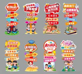 中考高考指示牌
